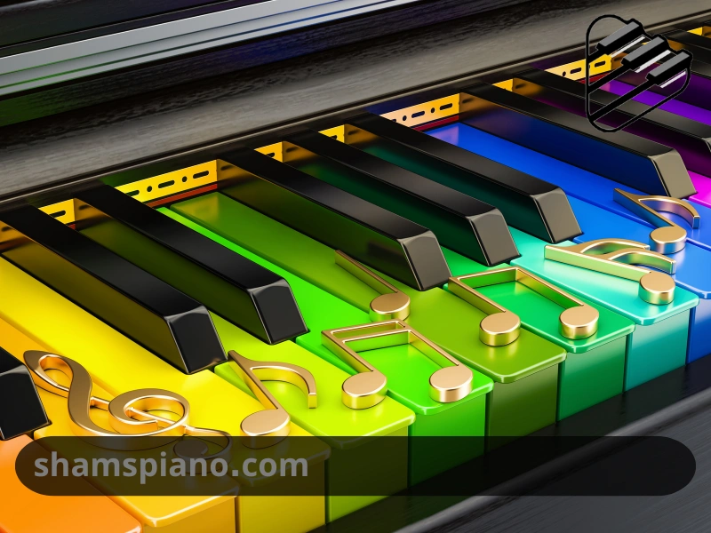 انواع نت پیانو ساده